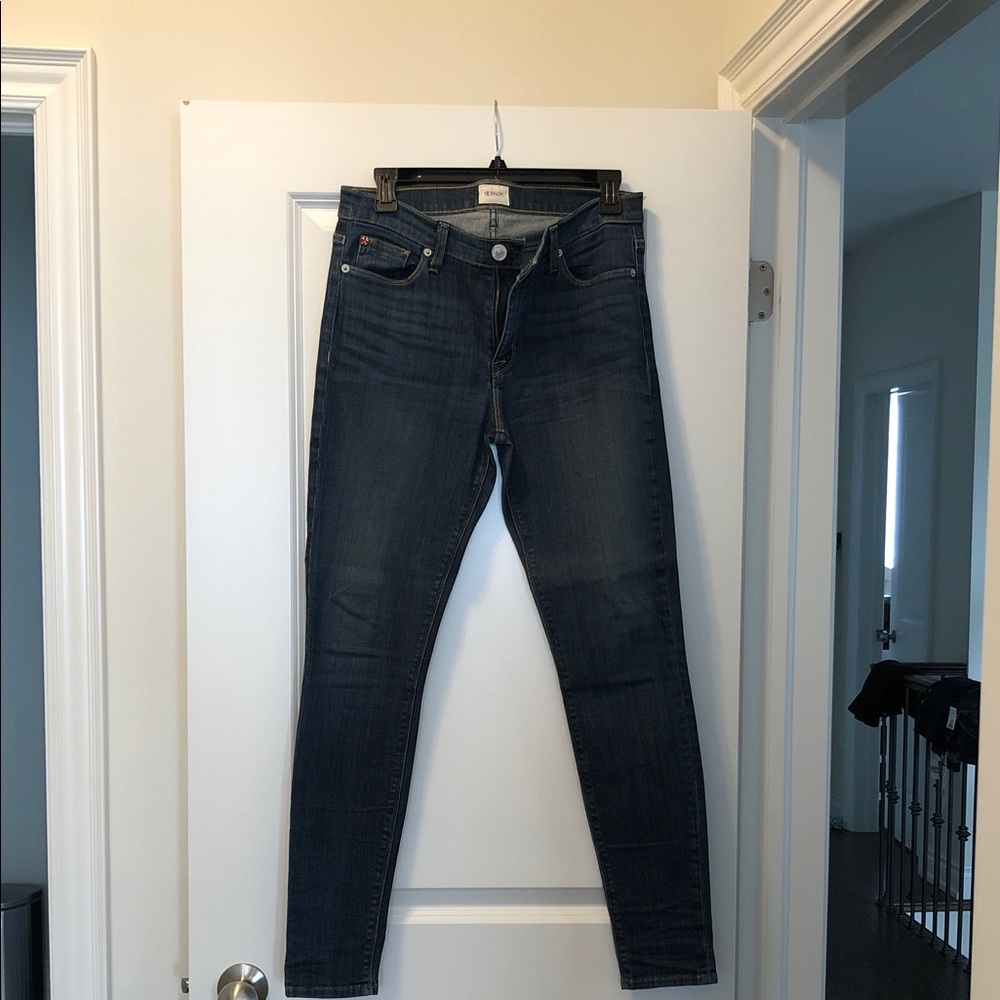Hudson Jeans Indigo Blue Skinny Jeans